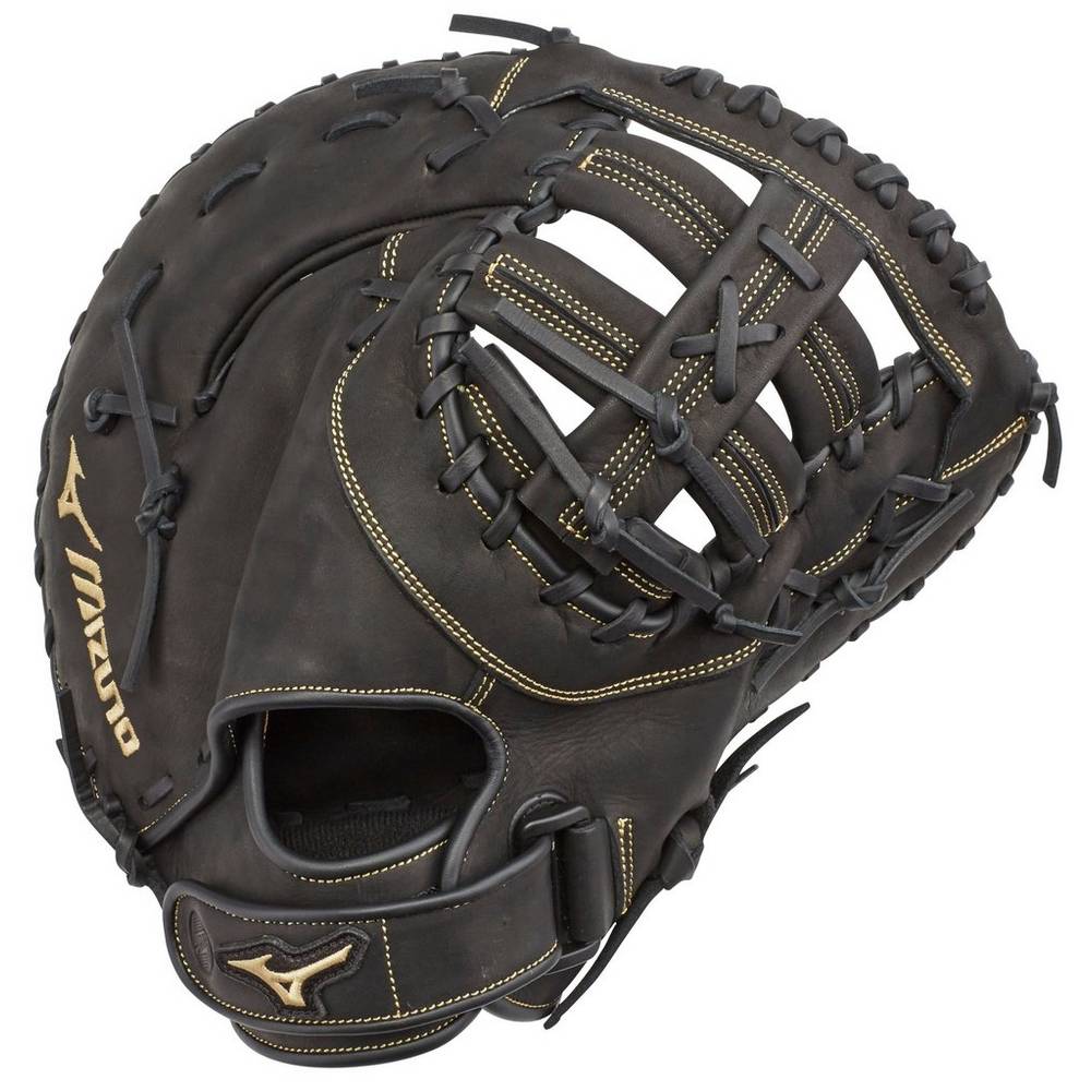 Womens Mizuno MVP Prime Fastpitch First Base 13" Softball Catchers Mitt Black Philippines (SRQYKU182